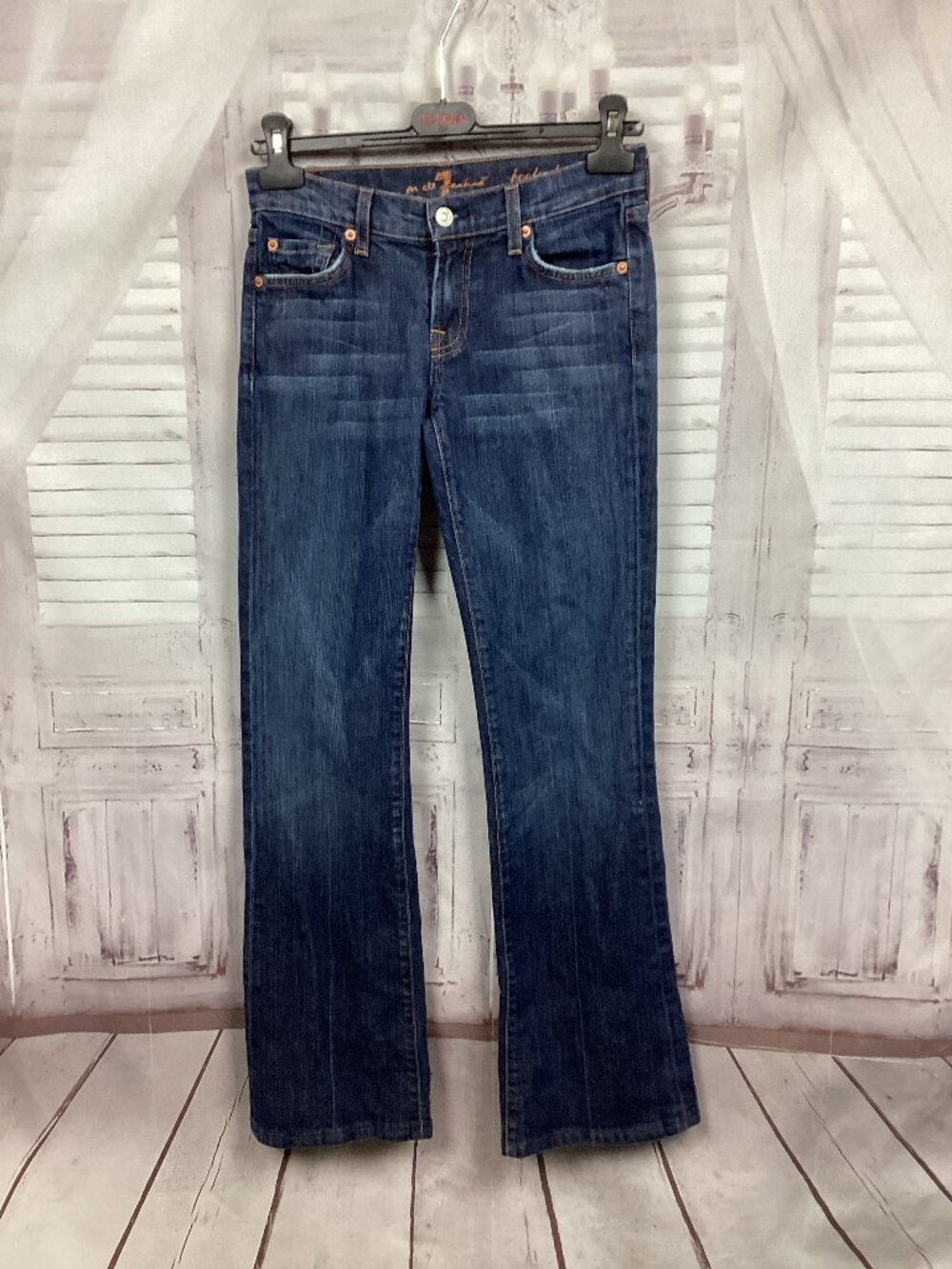 7 For All Mankind Blue Jean Bootcut Jeans 26